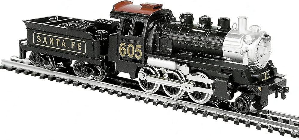 2-6-0 Mogul Steam Santa Fe ATSF 605, 14 V