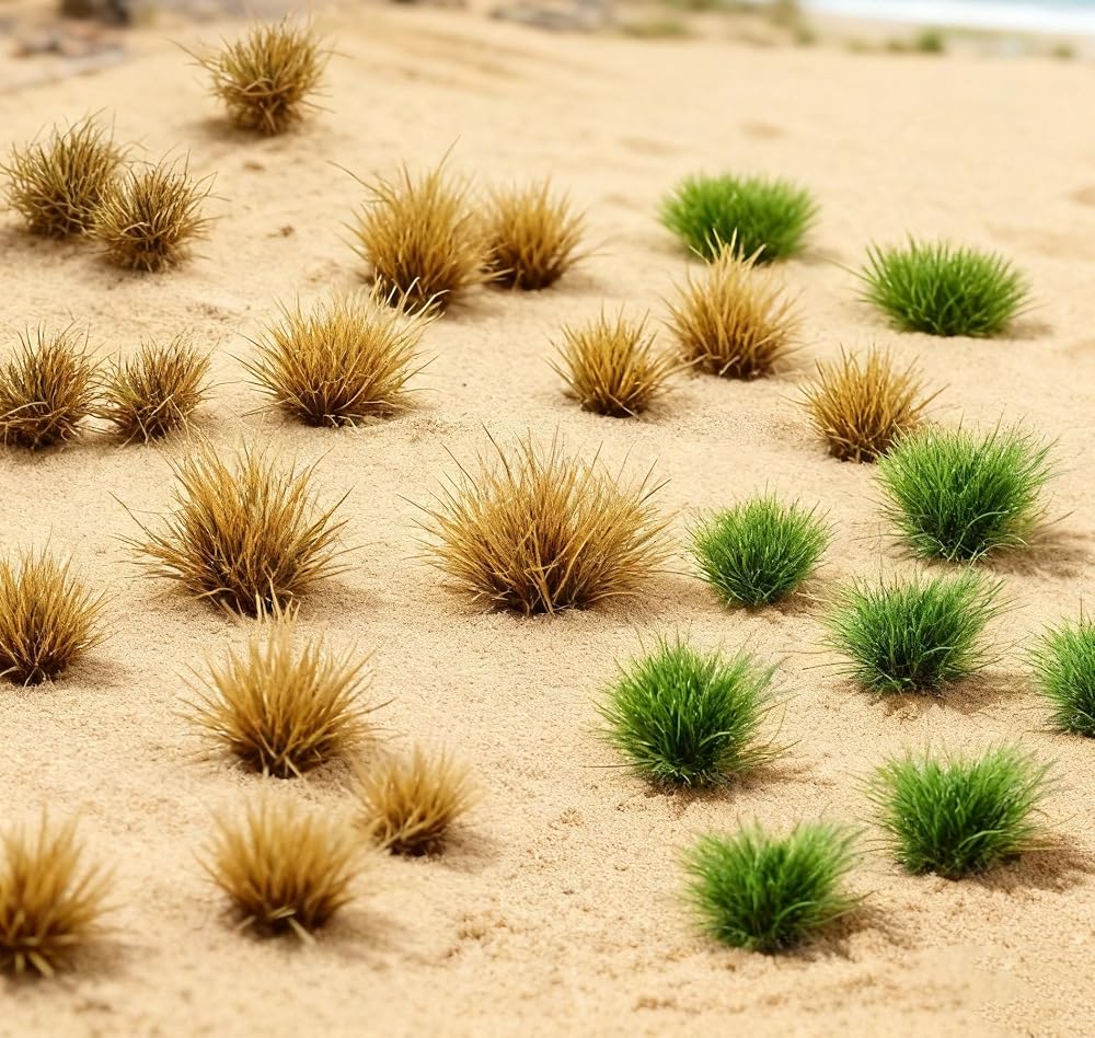 208-Piece 8 mm Static Grass Tufts — view 3